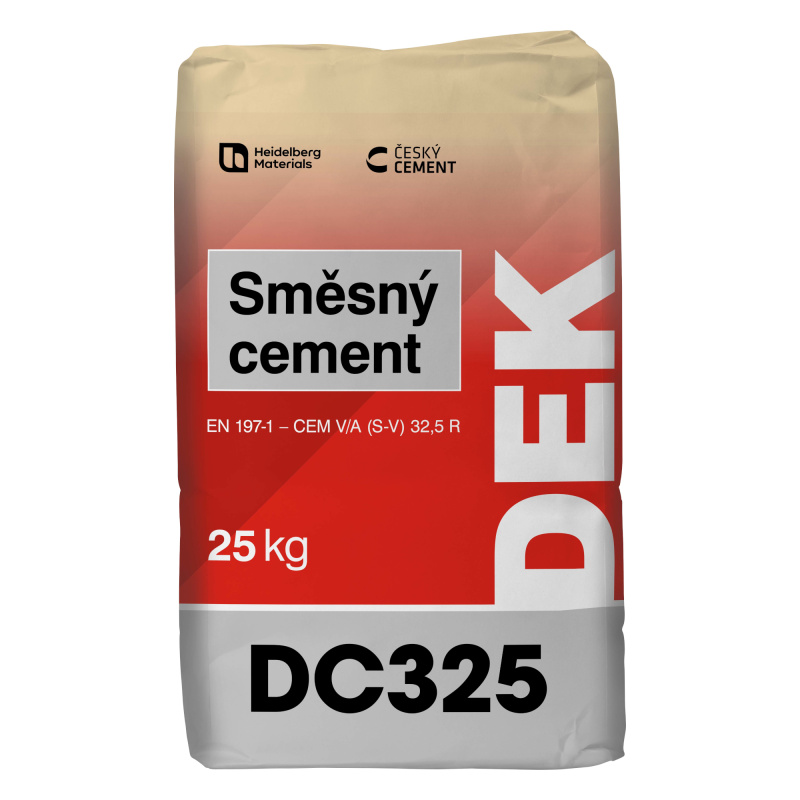 Cement směsný DC 325 CEM V/A (S-V) 32,5 R 25 kg
