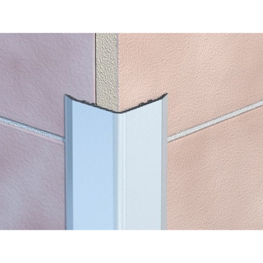 Ochraný profil "L" Havos kartáčovaný, nerez, délka 150 cm, výška hrany 30 mm, NRZOCP30150