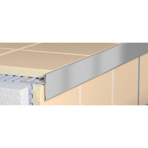 Lišta Havos schodová nerez 250 cm OSPNRZK812250