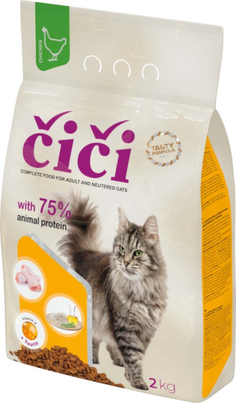 ČIČI Granule pro kočky s kuřecím