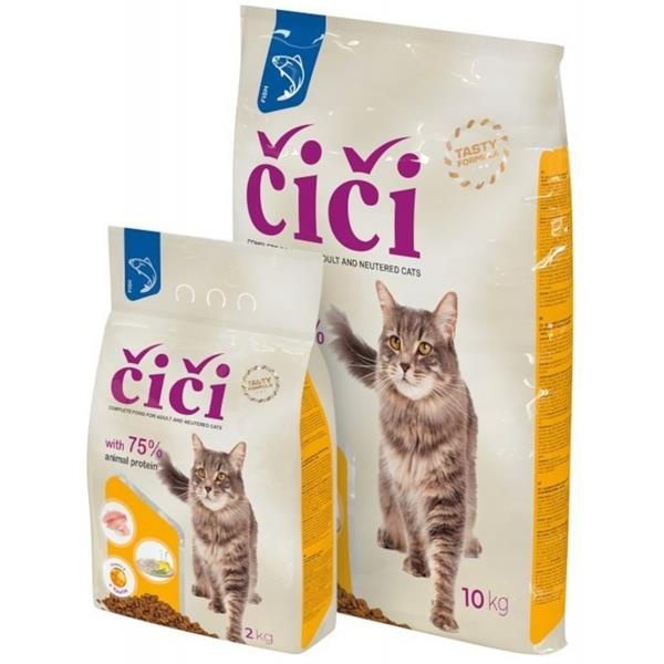 ČIČI Granule pro kočky s rybami