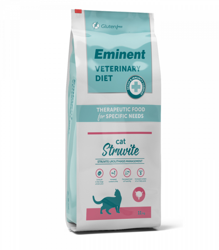 Tekro s.r.o. Eminent Cat Diet Struvite 11kg
