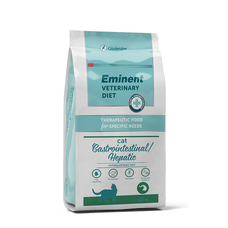 Tekro s.r.o. Eminent Cat Diet Gastrointestinal/Hypoall/Hepatic2,5kg