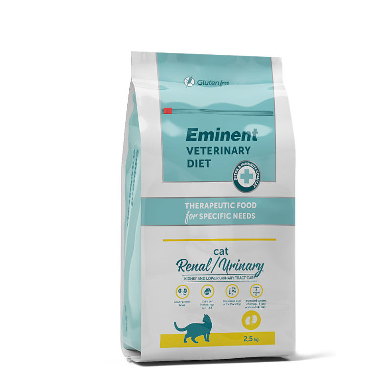 Tekro s.r.o. Eminent Cat Diet Renal/Urinary 2,5kg