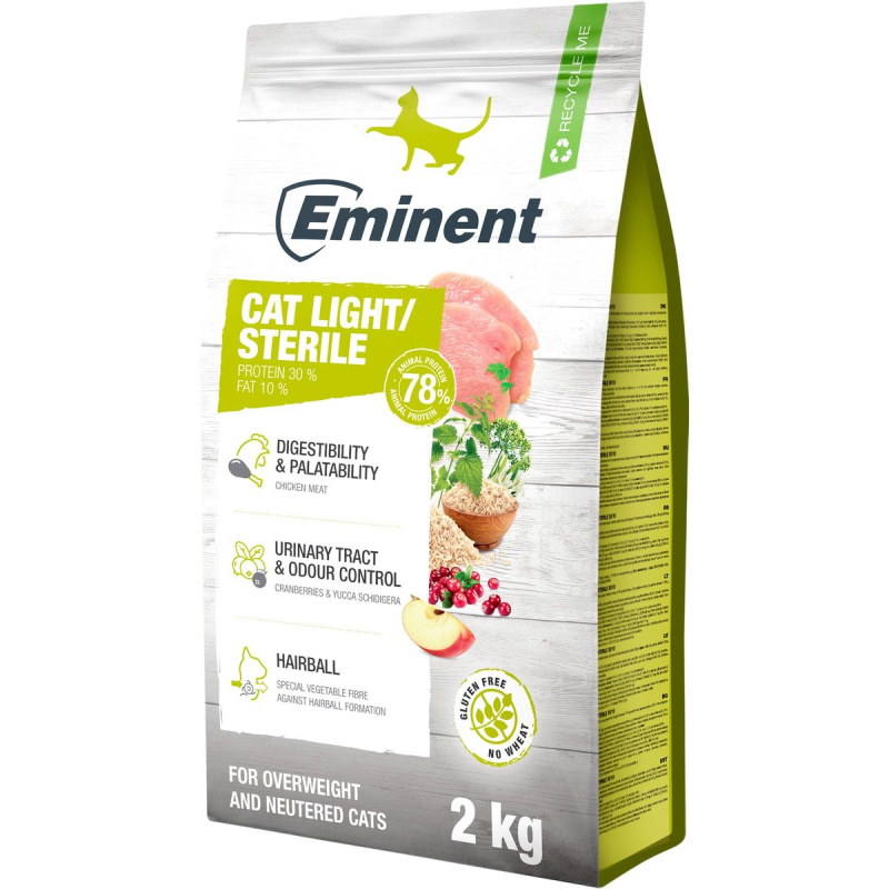 Eminent Cat Light Sterile High Premium 2 kg