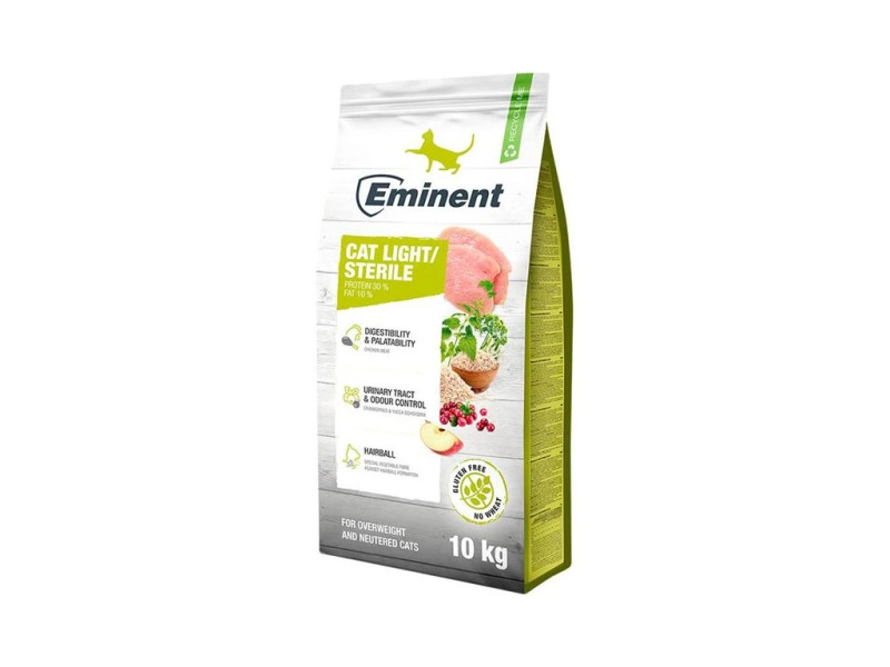 Eminent Cat Light/Sterile 10kg+2kg zdarma