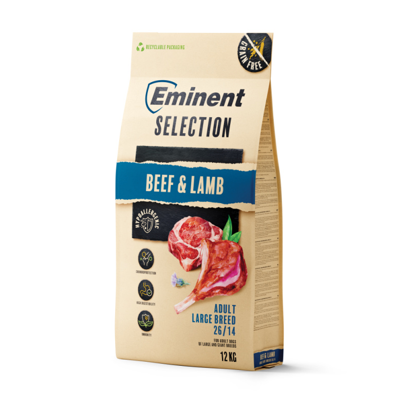 Eminent Selection Adult Larg Breed Beef&Lamb  12 kg