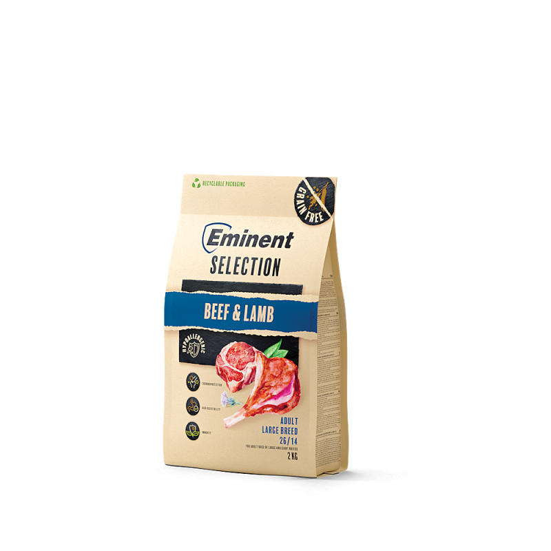Eminent Selection Adult Larg Breed Beef&Lamb  2 kg