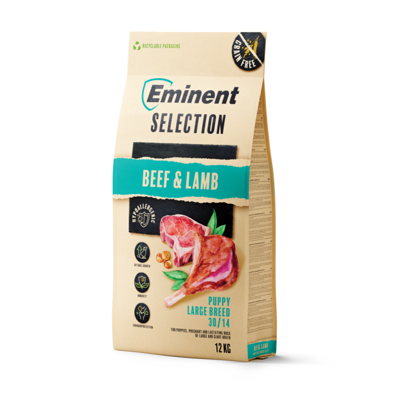 Eminent Selection Puppy Large Breed Beef&Lamb  12 kg
