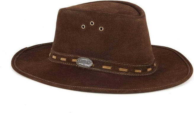 Bushman Pánský a dámský klobouk One Ten, tmavě hnědý XL