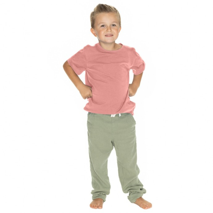 Bushman Dětské tričko Jerry II, starorůžové 128