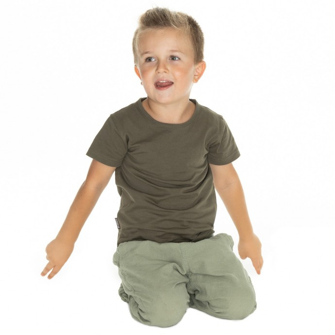 Bushman Dětské tričko Jerry II, tmavě zelené 128