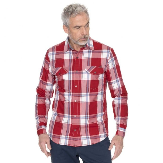 Bushman Pánská košile Harrold červená XL