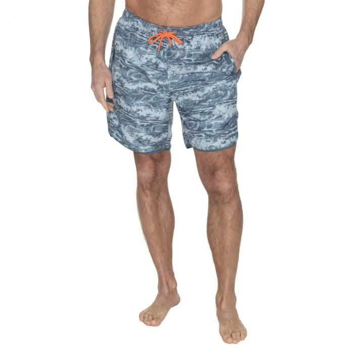 Bushman Pánské plavkové kraťasy Aloha II, modré M