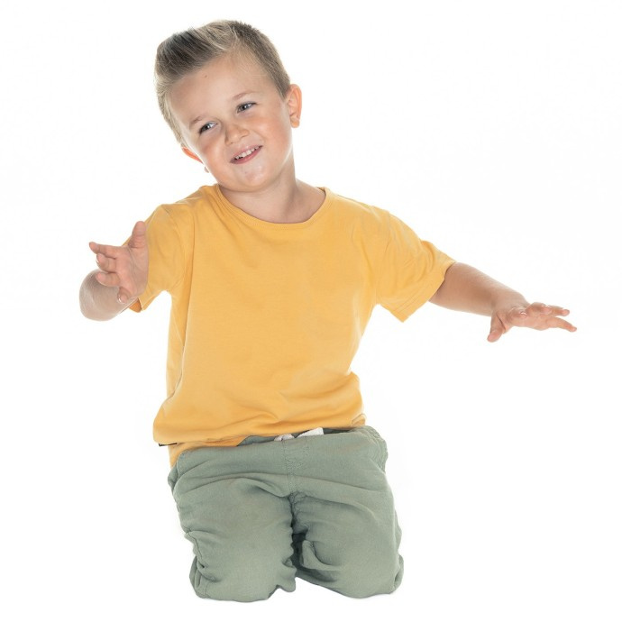 Bushman Dětské tričko Jerry II BSH, žluté 140