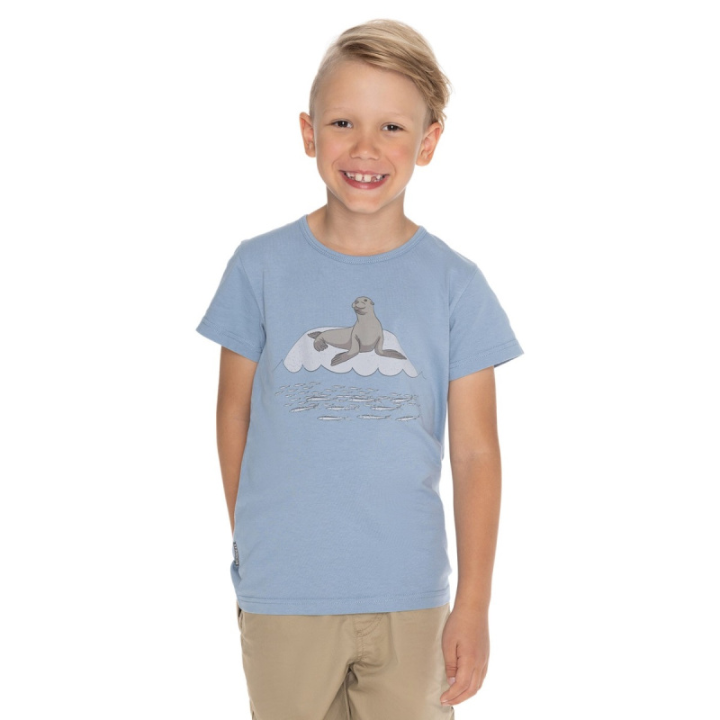 Bushman Dětské tričko Marabu III, světle modré 140