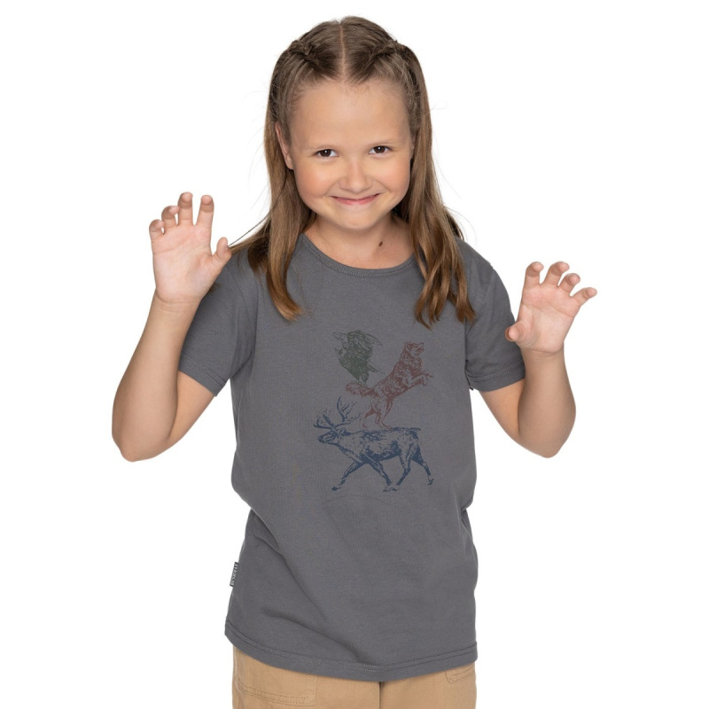 Bushman Dětské tričko Marabu III, modré 152