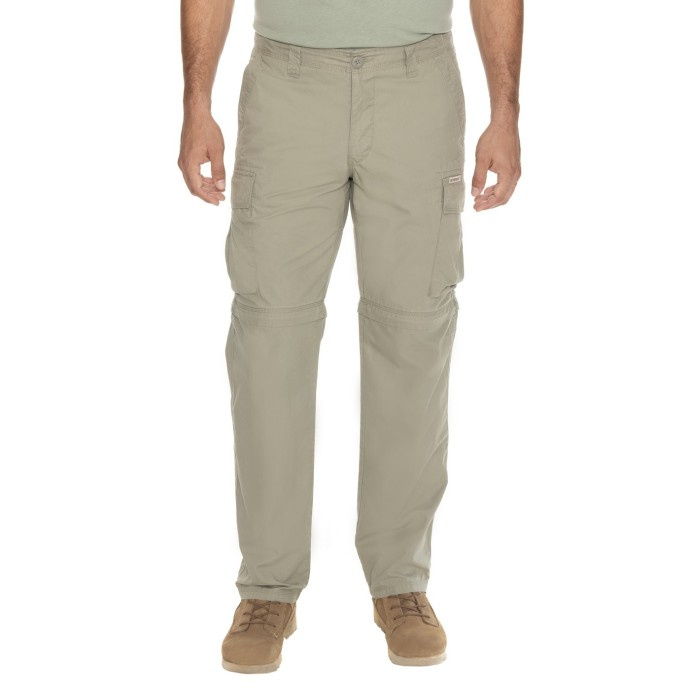 Bushman Pánské odepínací kalhoty Wasco II zip off, stone 60