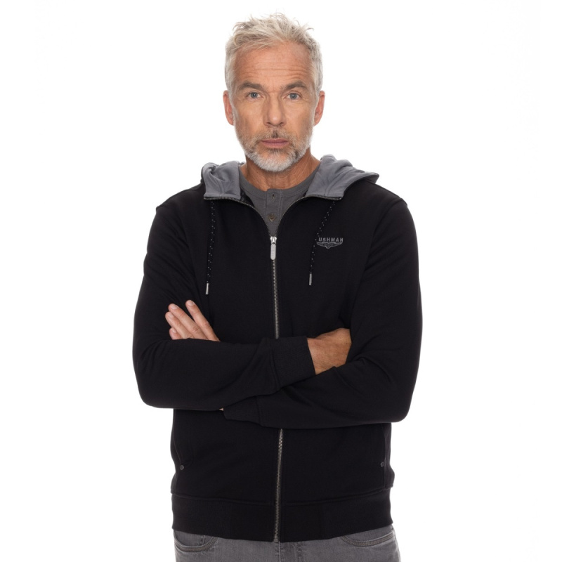 Bushman Pánská mikina Creswell, černá XXXL