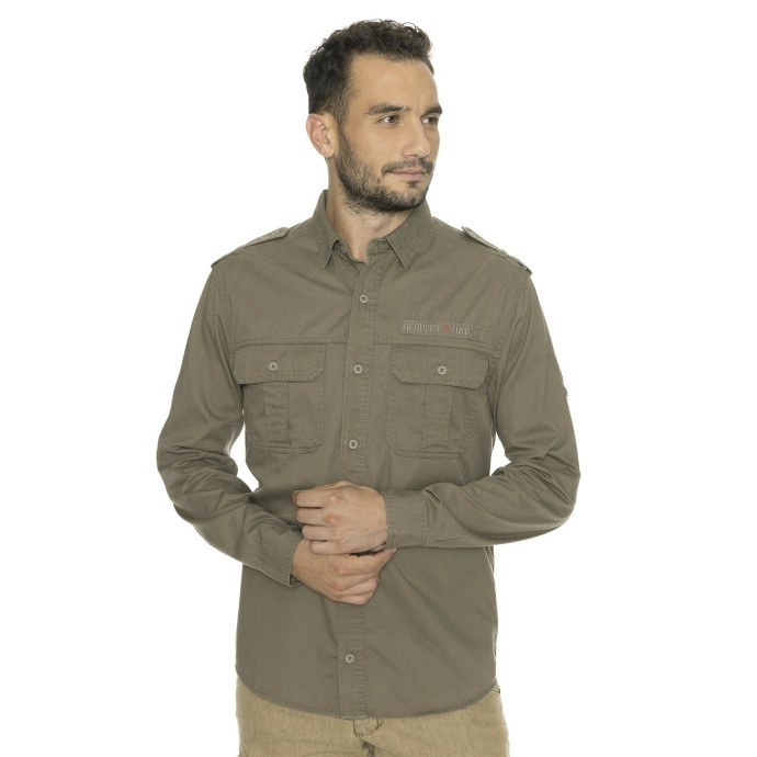 Bushman Pánská expediční košile Zikmund, khaki L