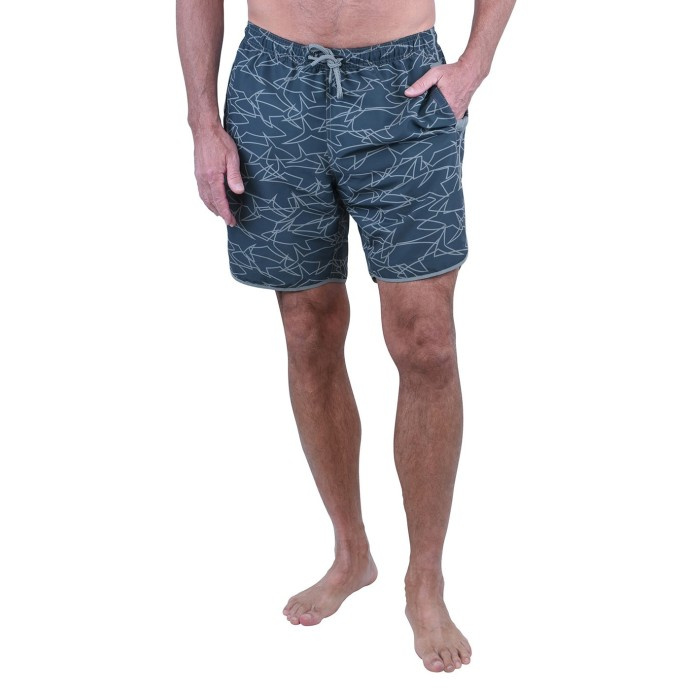 Bushman Pánské koupací kraťasy Lot, šedé M