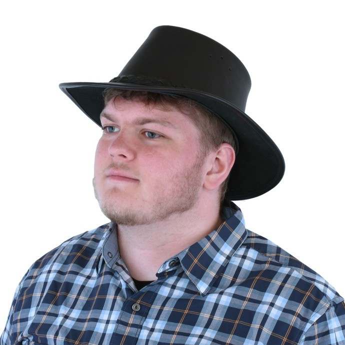 Bushman Pánský a dámský klobouk Hunter, černý XXL