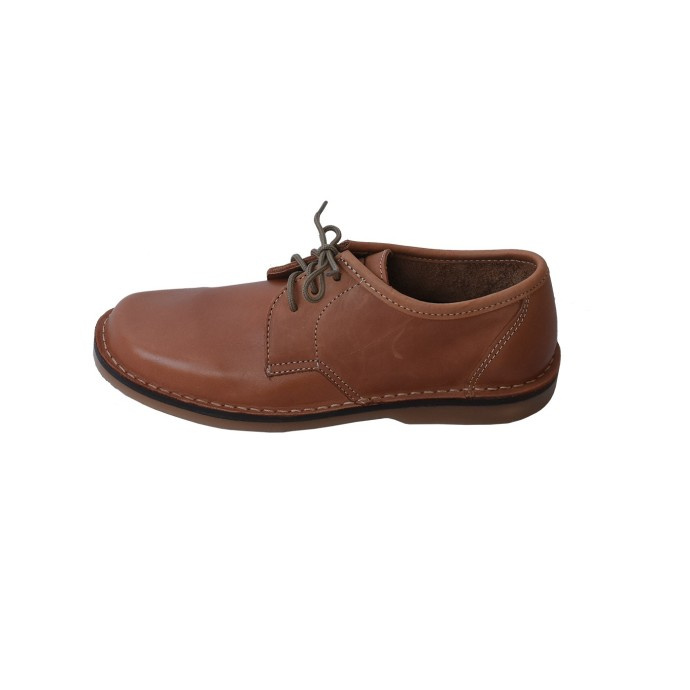 Bushman Pánské kožené boty Sterling, hnědé 43