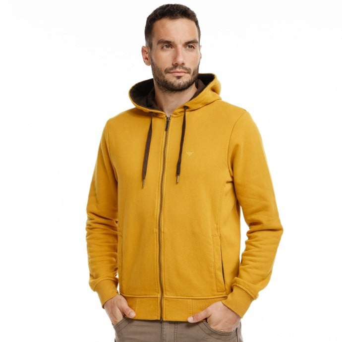 Bushman Pánská mikina Lynn, žlutá XXL