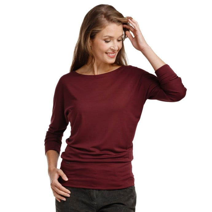 Bushman Dámské tričko Nauja, burgundy L