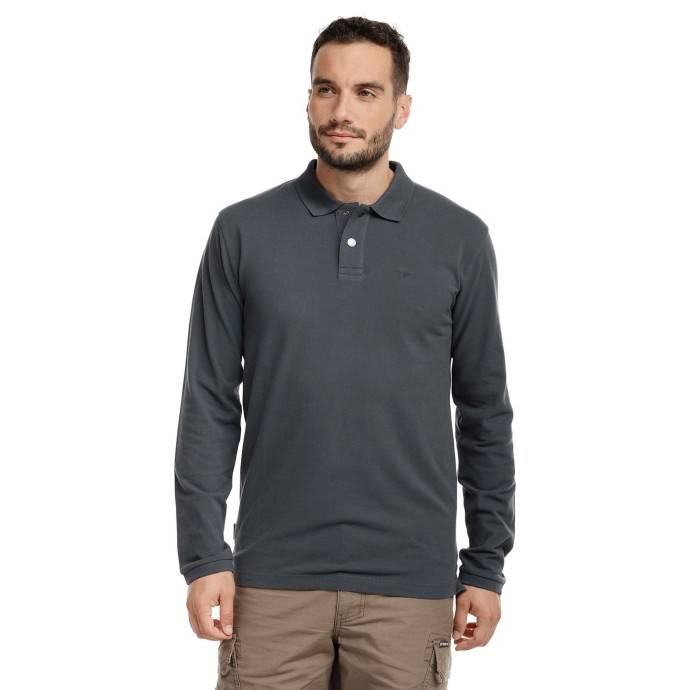 Bushman Pánské tričko Hay, tmavě šedé M