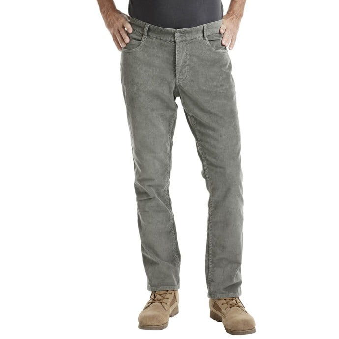 Bushman Pánské manšestrové kalhoty Helmet, olivové 32P