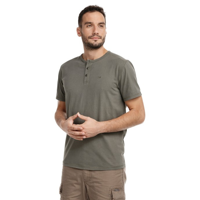 Bushman Pánské tričko Wray, zelené XXL