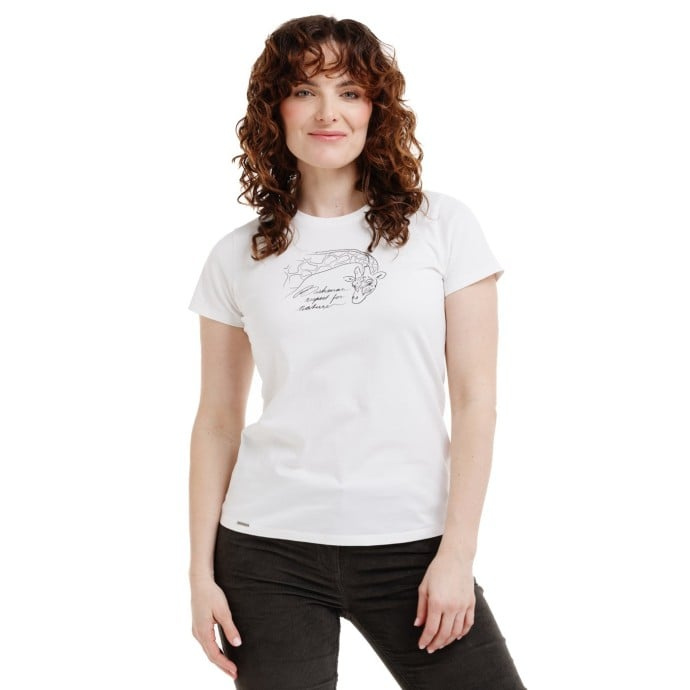 Bushman Dámské tričko Moanda, bílé L