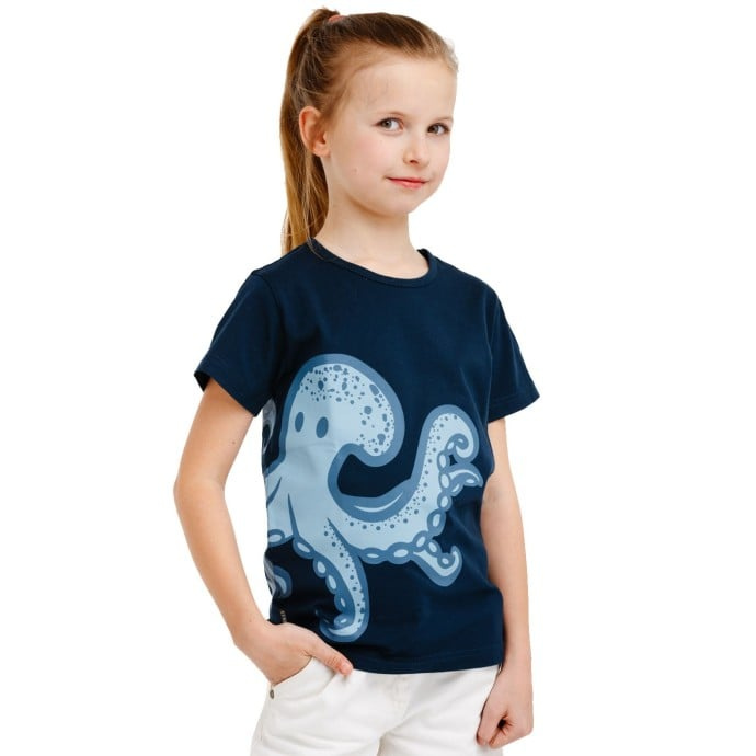 Bushman Dětské tričko Chaco, tmavě modré 116