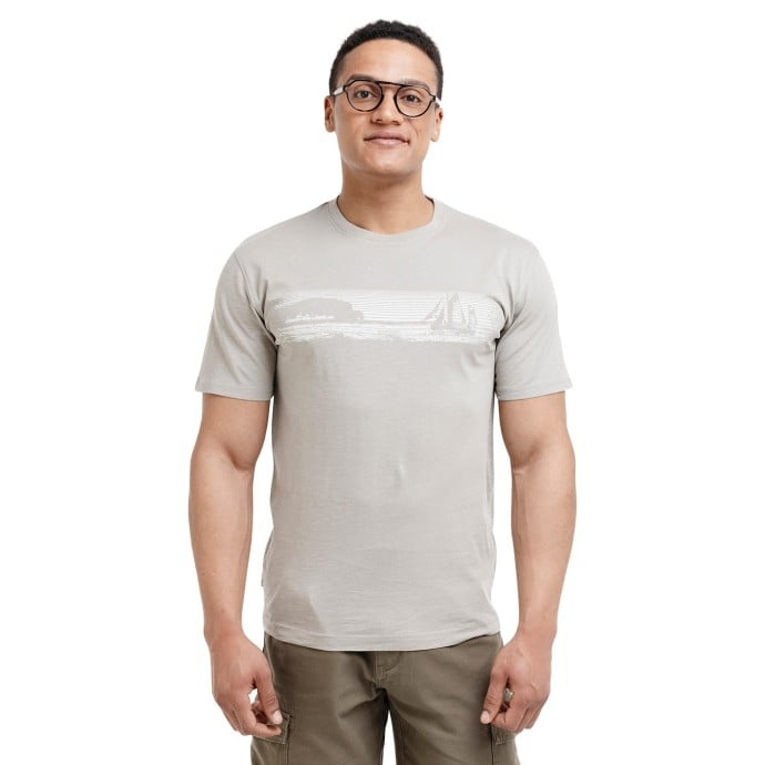 Bushman Pánské tričko Lukulu, světlá khaki S