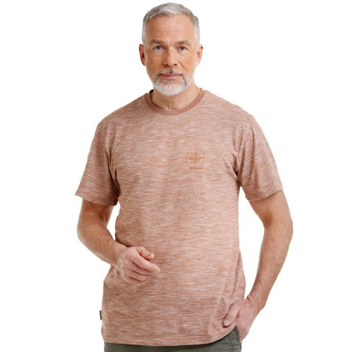 Bushman Pánské tričko Reo, terracotta XXXL