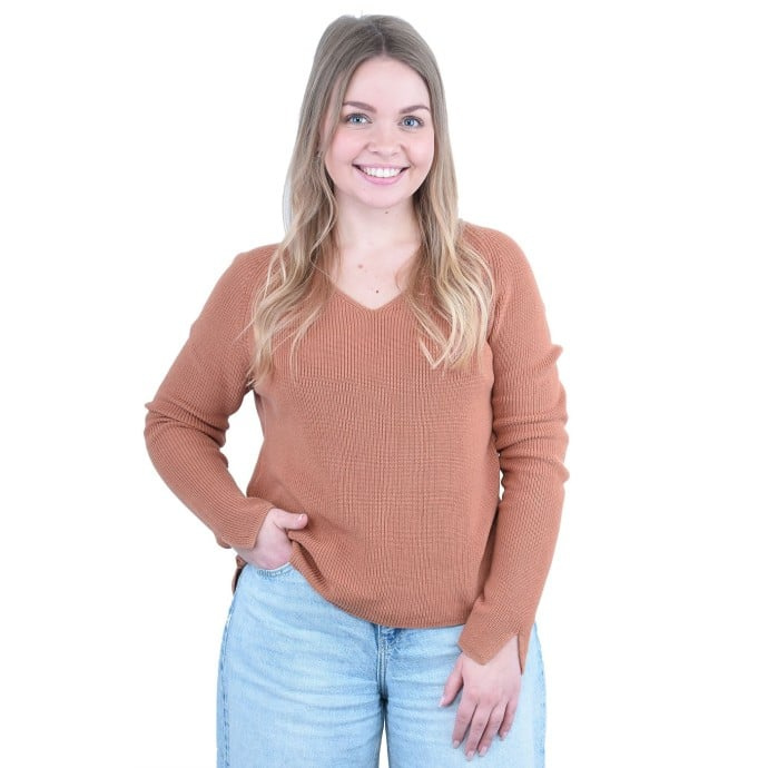 Bushman Dámský svetr Azria, terracotta XXL