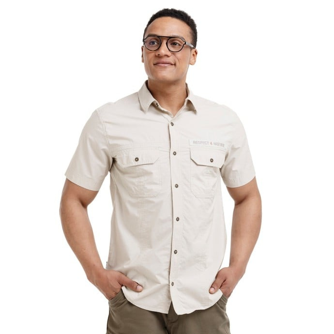 Bushman Pánská košile Monze béžová XXL