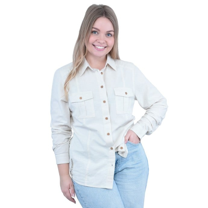 Bushman Dámská košile Ruwa, krémová M