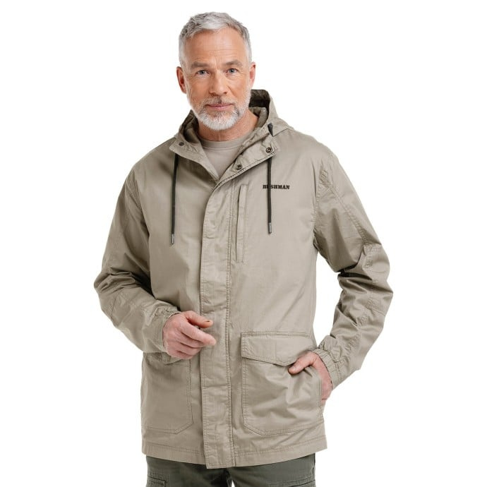 Bushman Pánská bunda Merey, světlá khaki XXXXL