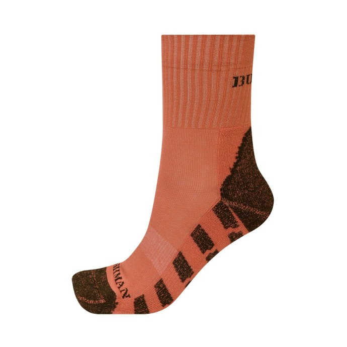 Bushman Pánské i dámské ponožky Trek Short, terracotta 43-46