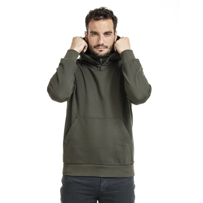 Bushman Pánská mikina Lambert, tmavá khaki XXXL