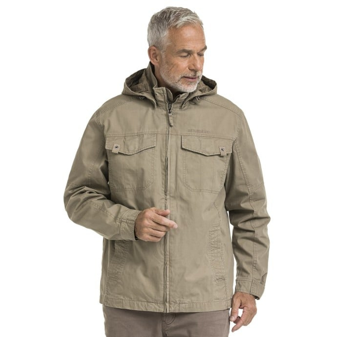 Bushman Pánská přechodová bunda Hendrik, hnědá XL