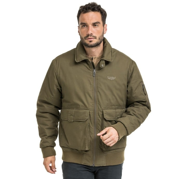 Bushman Pánská bunda Jens, olivová M