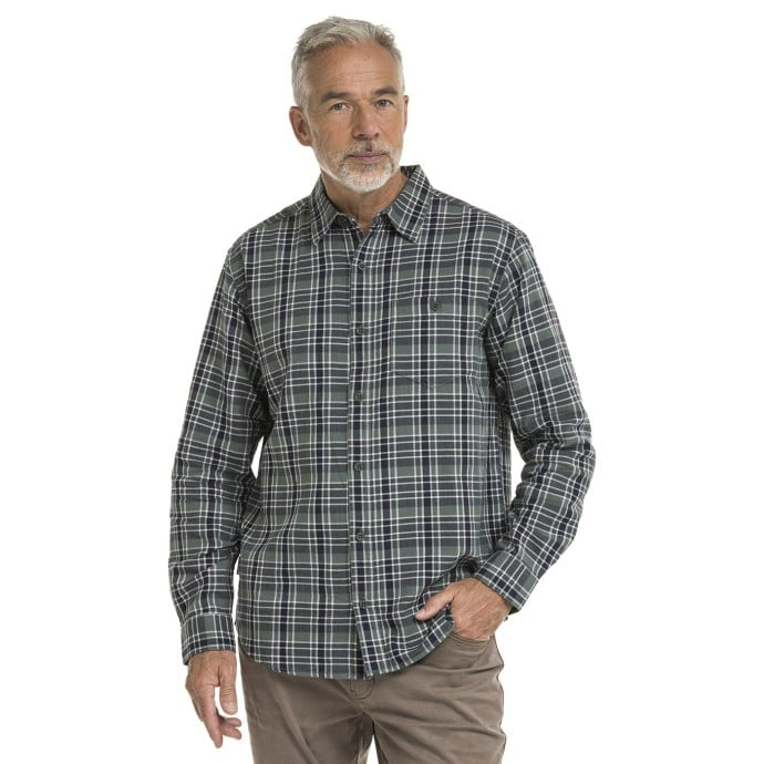 Bushman Pánská kostkovaná košile Luigi, zelená XXXXL