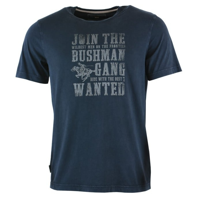 Bushman Pánské tričko Vogar, černé L