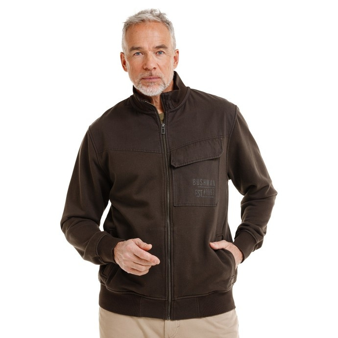 Bushman Pánská mikina Dissin, tmavě šedá M