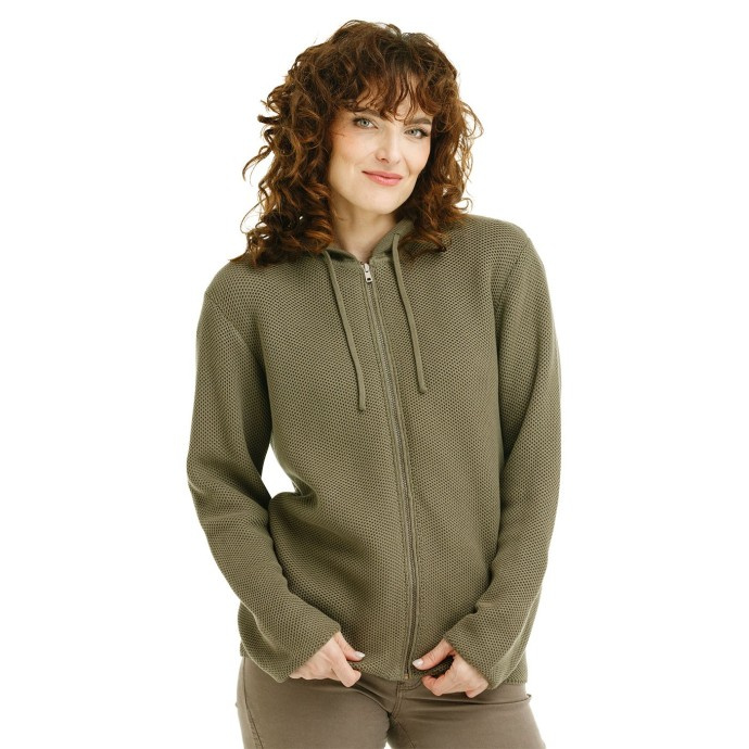 Bushman Dámský svetr Shari, khaki XXXL