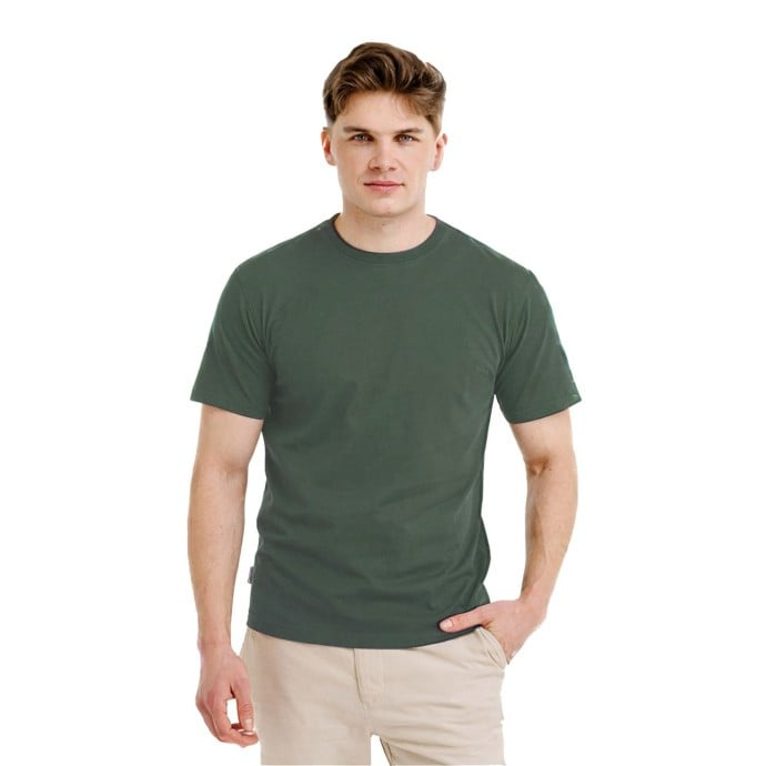 Bushman Pánské tričko Lamin, tmavě zelené XL