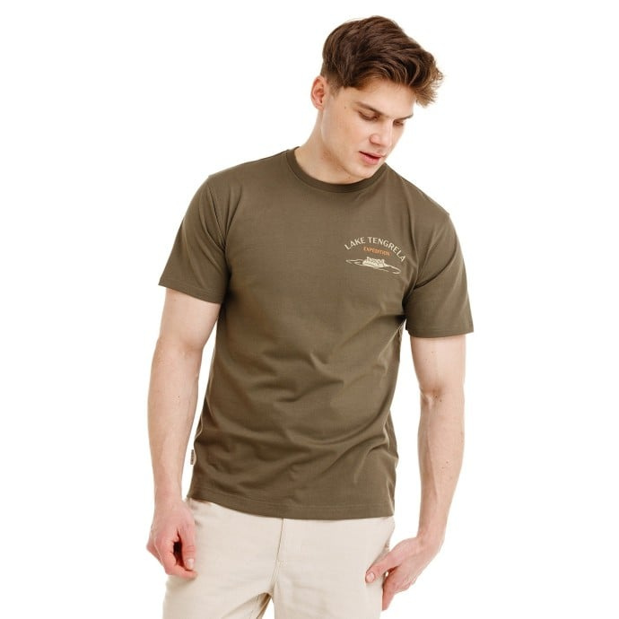 Bushman Pánské tričko Wamukot, khaki XL